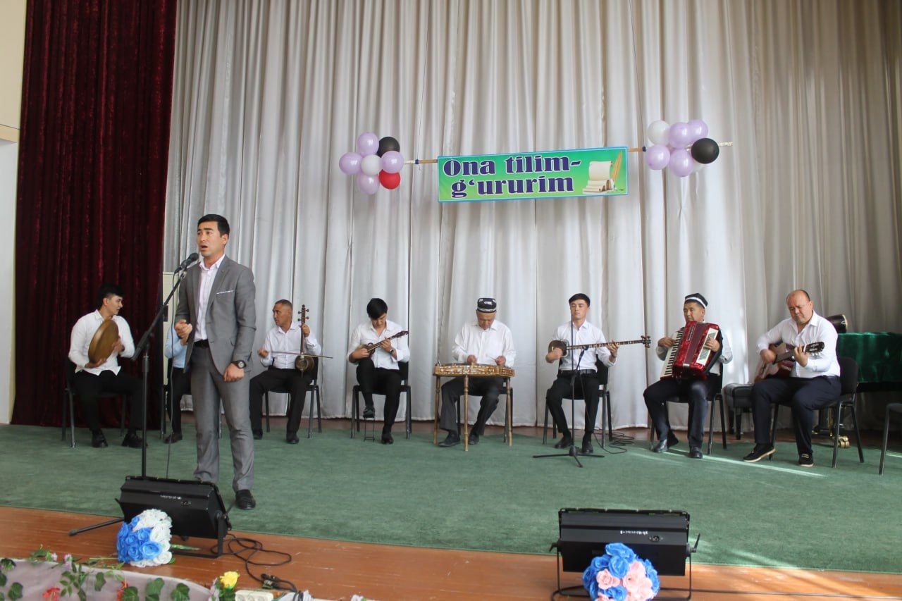 "21-oktabr-O`zbek tili bayrami" kuni keng nishonlandi.